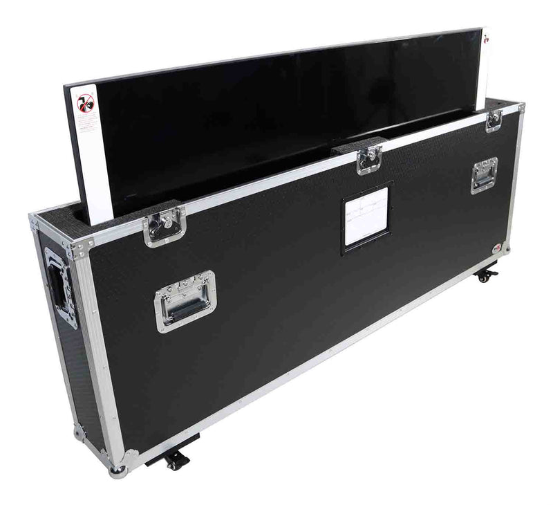 ProX XS-TV5570W Universal Single Case for 55 Inch to 70 Inch Flat Panel Monitor LED TV with Low Profile Wheels by ProX Cases