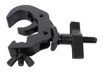 ProX T-C12H-BLKX4, Set of Four 2-Inch Truss Clamp - Easy Self Lock with Big Knob - Black by ProX Cases