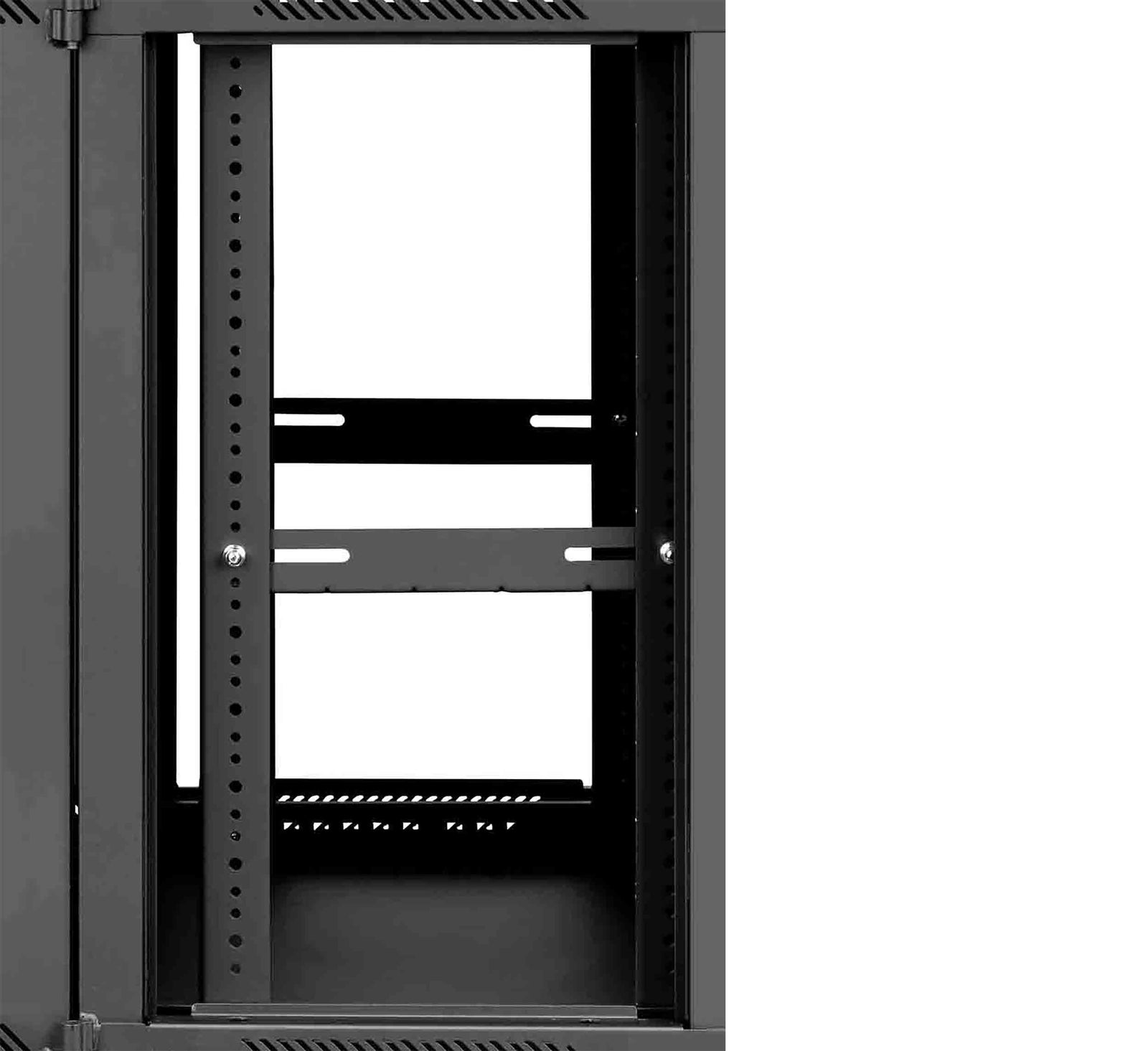 Gator Cases GRW2009508, 9U Sectional Wall Rack with Steel Door - 21″ Deep by Gator Cases