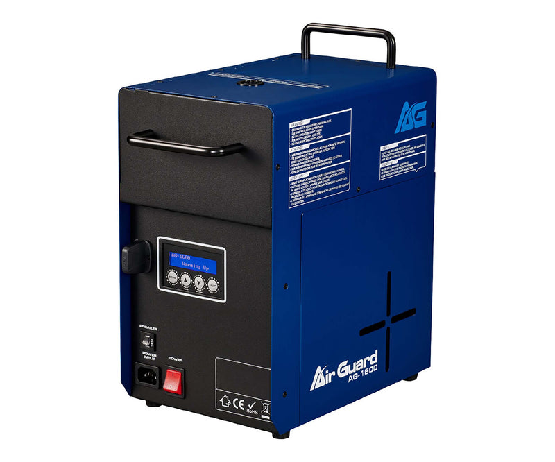 Air Guard AG-1600 Sanitizing Machine with Built in Clock and Calendar - 1500W by Air Guard