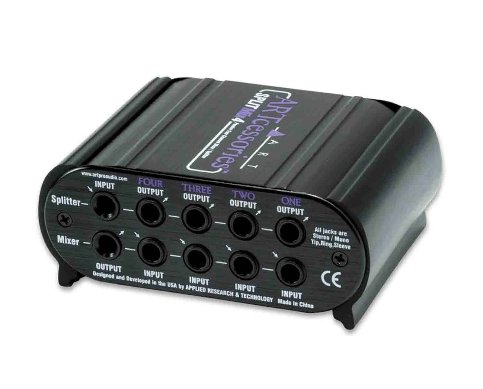 Art SPLITMix4, Four Channel Passive Splitter and Mixer by ART