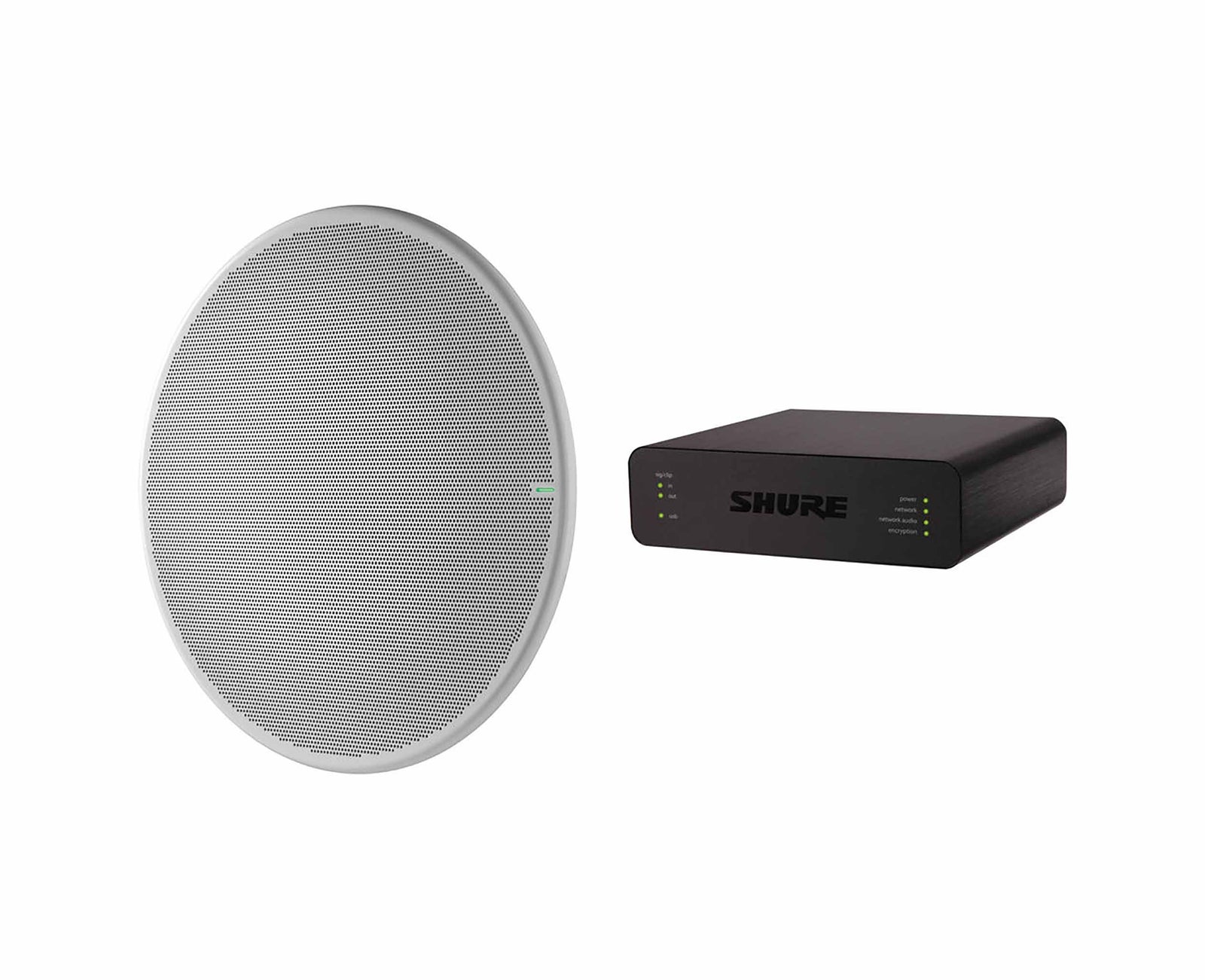 Shure MXA920 Conferencing Room Bundle Includes Premium Ceiling Microphone Array with ANIUSB-MATRIX for Enhanced Audio Conferencing by Shure