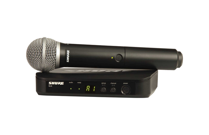 B-Stock: Shure BLX24/PG58-H9 Handheld Wireless Microphone System with PG58 - H9 (512-542 MHz) by Shure