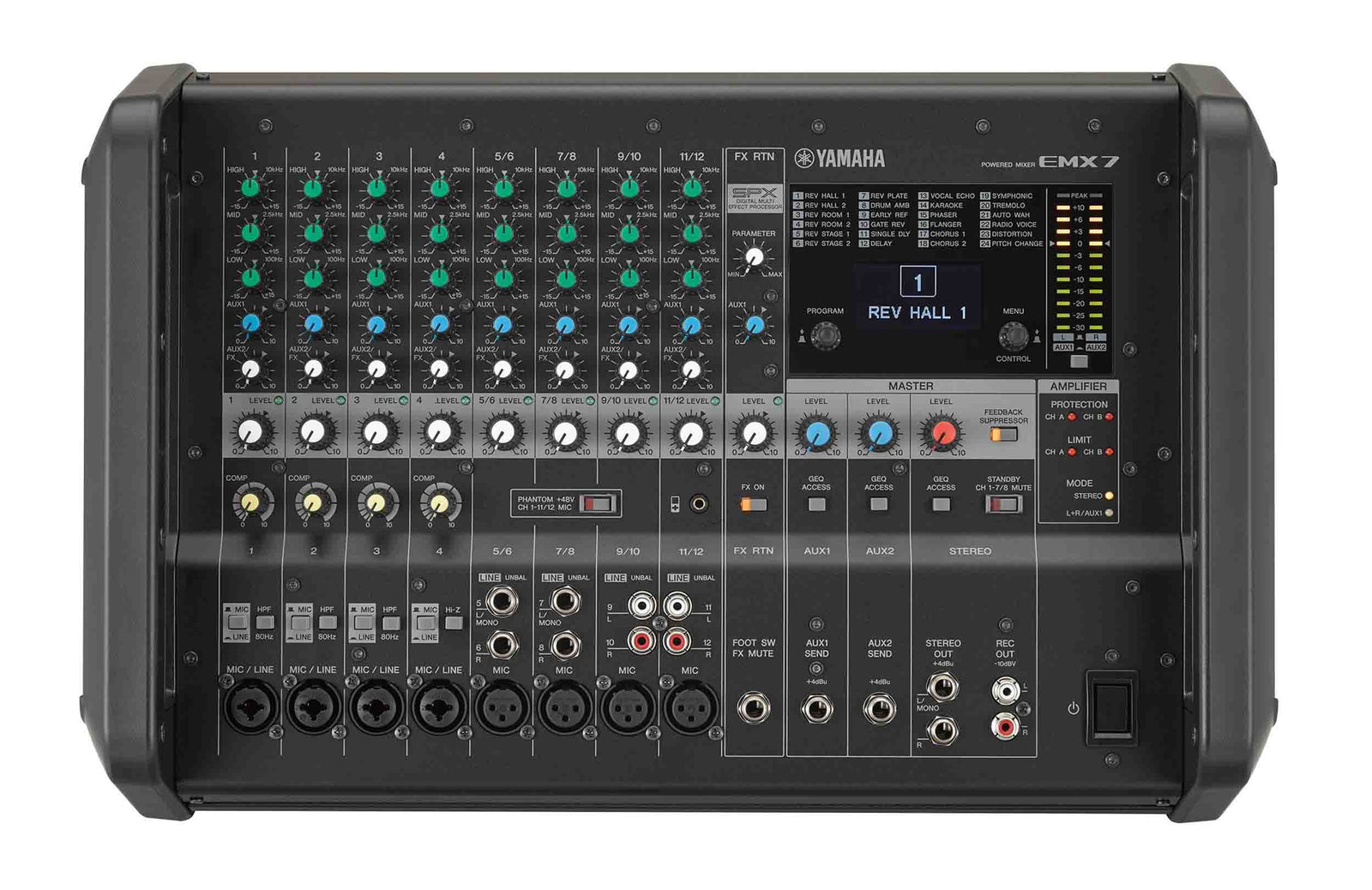 Yamaha EMX Series 12-Input Powered Mixer by Yamaha