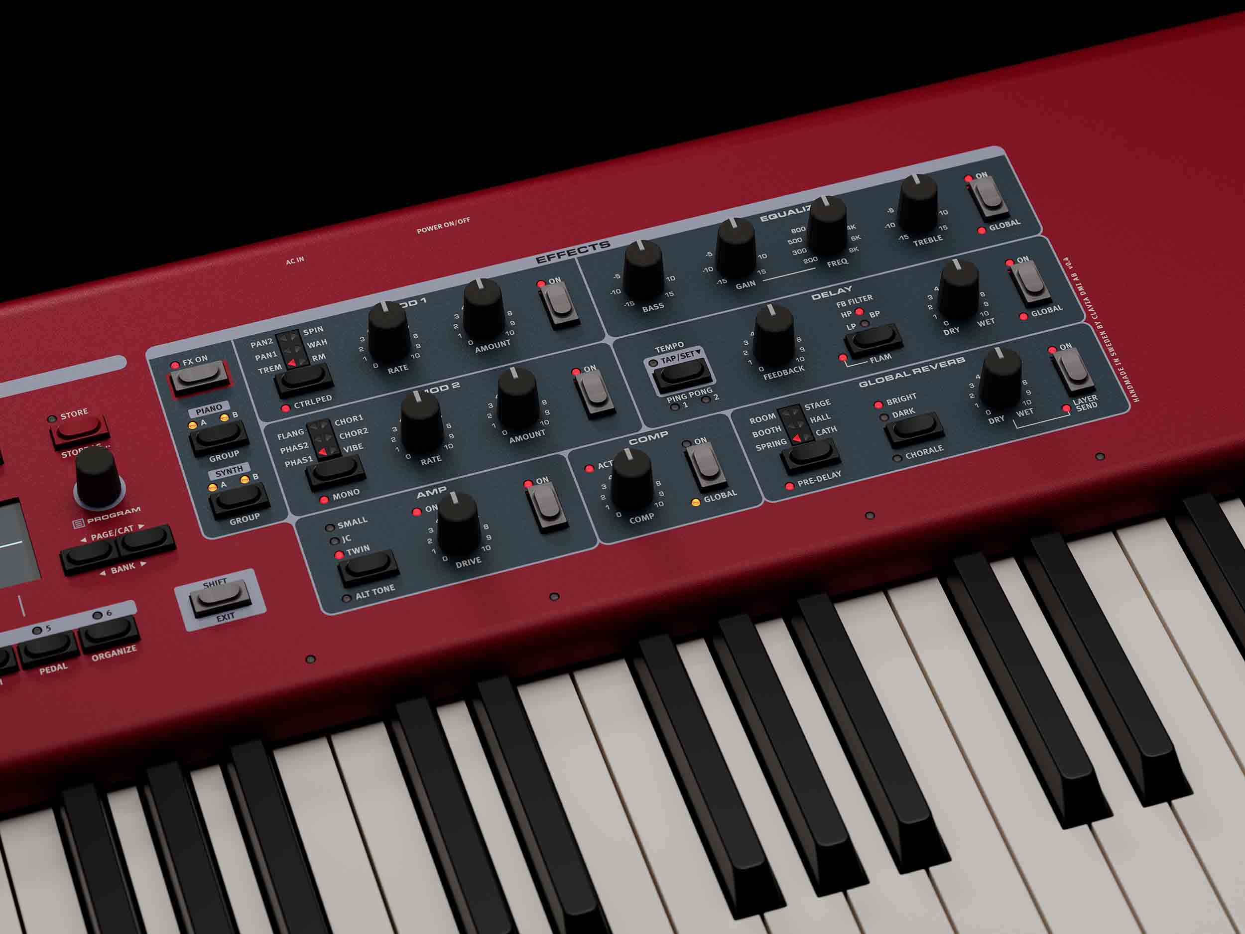 Nord Piano 6, Professional Stage Piano with Triple Sensor Keybed and Advanced Sound Creation by Nord