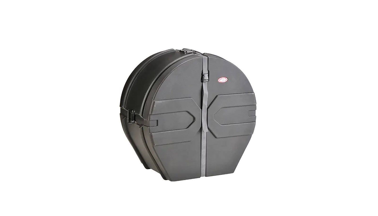 SKB Cases 1SKB-DM1630 Rotational-Molded D-shaped Case for Marching Bass Drum - 16 x 30 Inch by SKB Cases