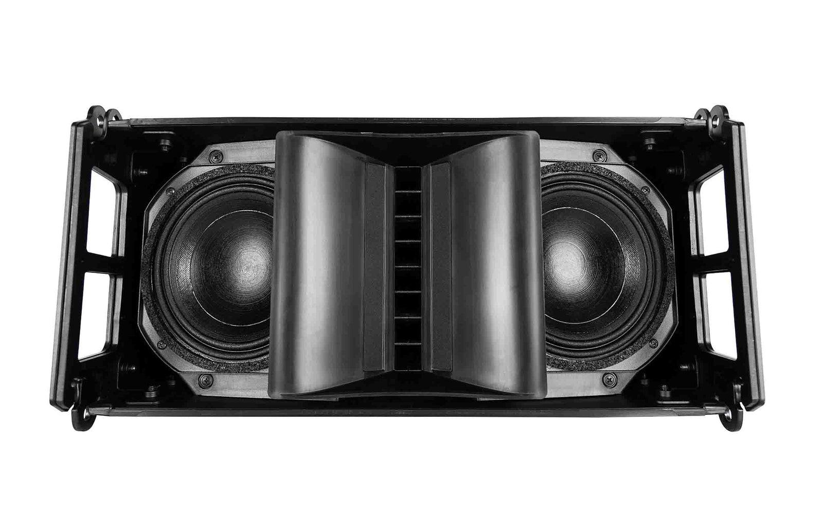 RCF HDL6-A, 1400W Dual 6" Active Line Array Module - Black by RCF