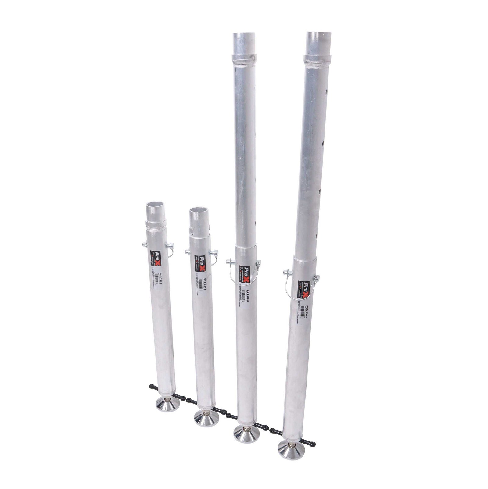 ProX XSQ-2848X4, Set of Four StageQ Platform Telescoping Legs 28-to-48-Inch Height Adjustable Legs Only by ProX Cases