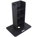 ProX Rev7 Control Tower Podium with Top Plate DJ Package - Black by ProX Cases