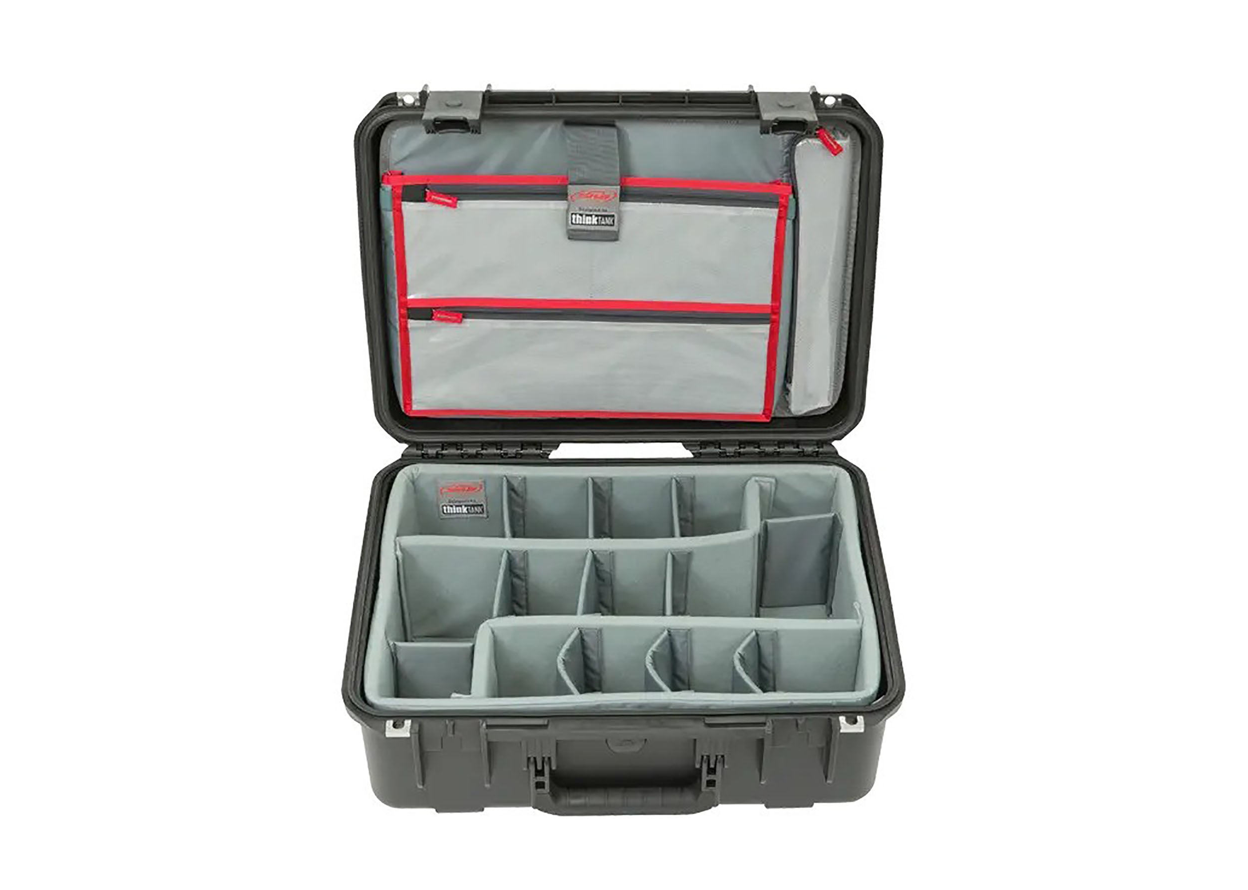 SKB Cases 3i-1813-7DL, iSeries Case with Think Tank Photo Dividers and Lid Organizer - Black by SKB Cases