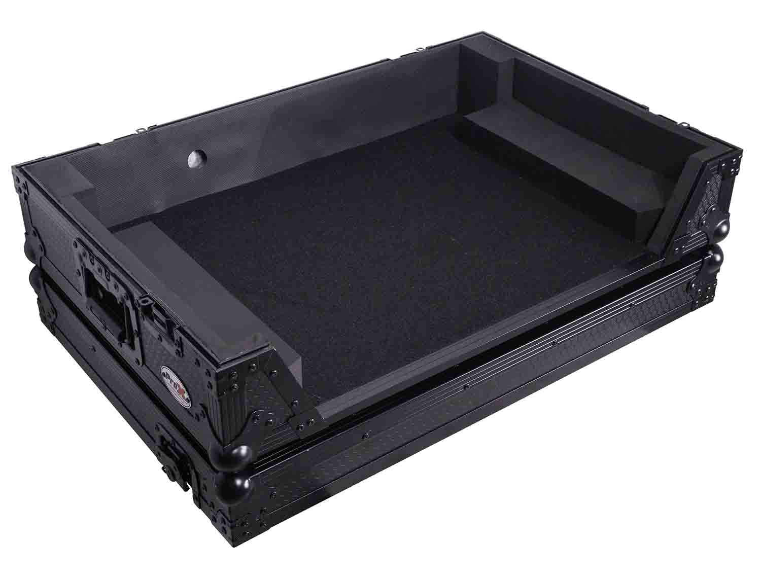 ProX XS-XDJRX3 WBL, ATA Flight Case For Pioneer XDJ-RX3, DDJ-REV5 DJ Controller with 1U Rack Space and Wheels - Black by ProX Cases