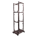 ProX XT-GRU-PKGX6 BLK, Truss Modular 6X Rapid U Grid Trio Package for Rolling Aluminum Baseplate with Black by ProX Cases