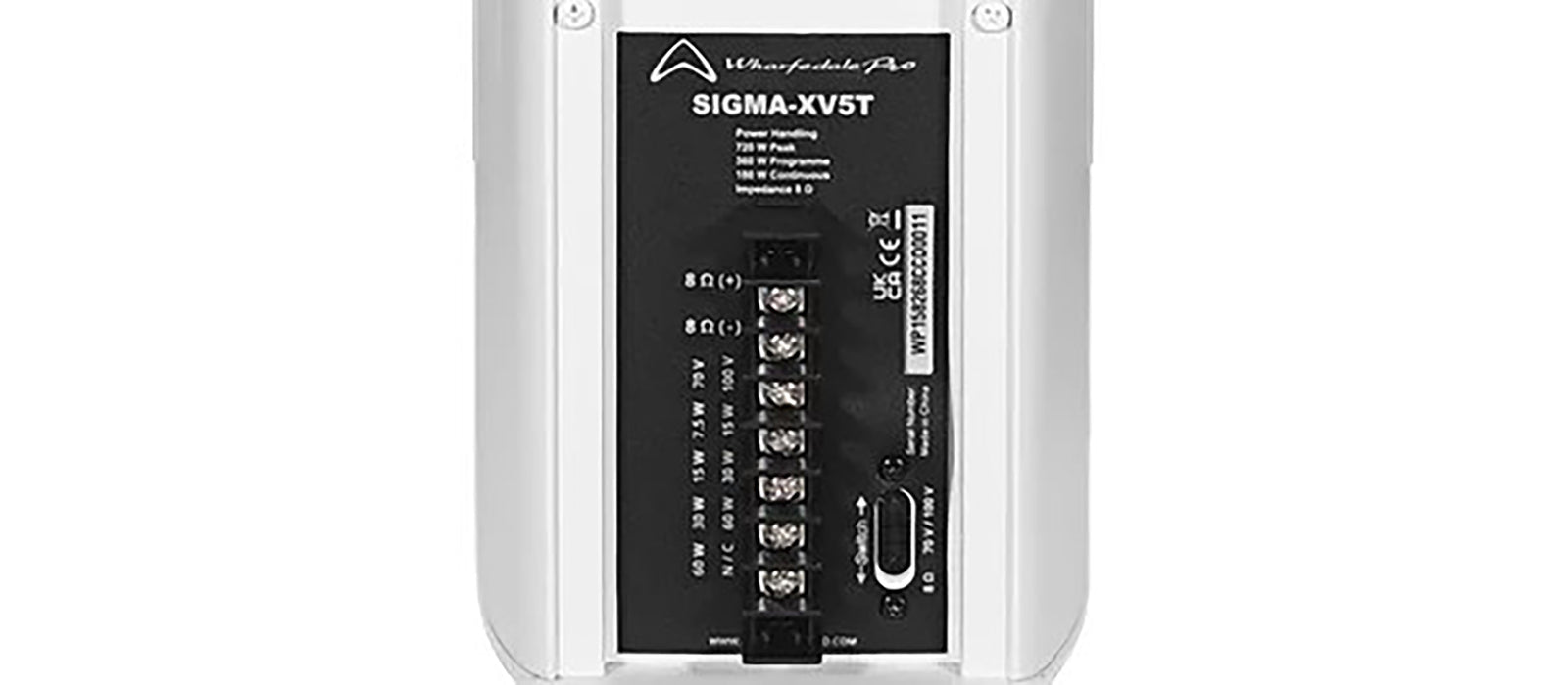 Wharfedale SIGMA-XV5T-WH Compact 5-Inch Passive Loudspeaker - White by Wharfedale Pro