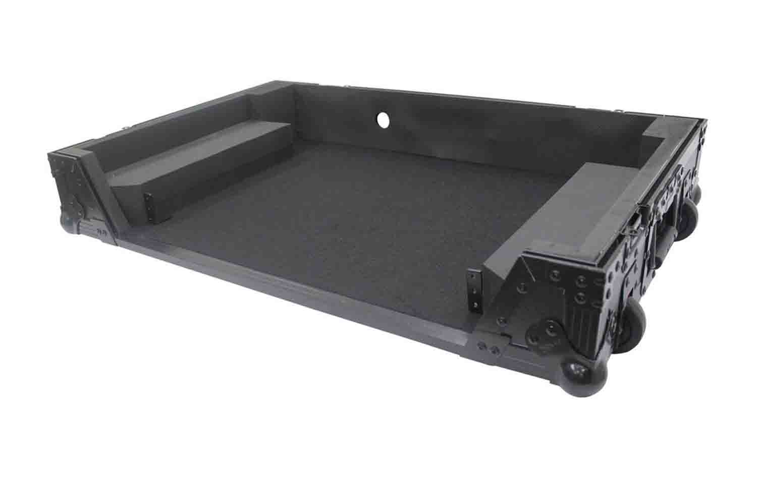 B-Stock: ProX XS-DDJ1000 WBL MK2 Flight Case for Pioneer DDJ-1000/SRT, DDJ-SX3, and DDJ-FLX-6 Controllers with Wheels (Black on Black)