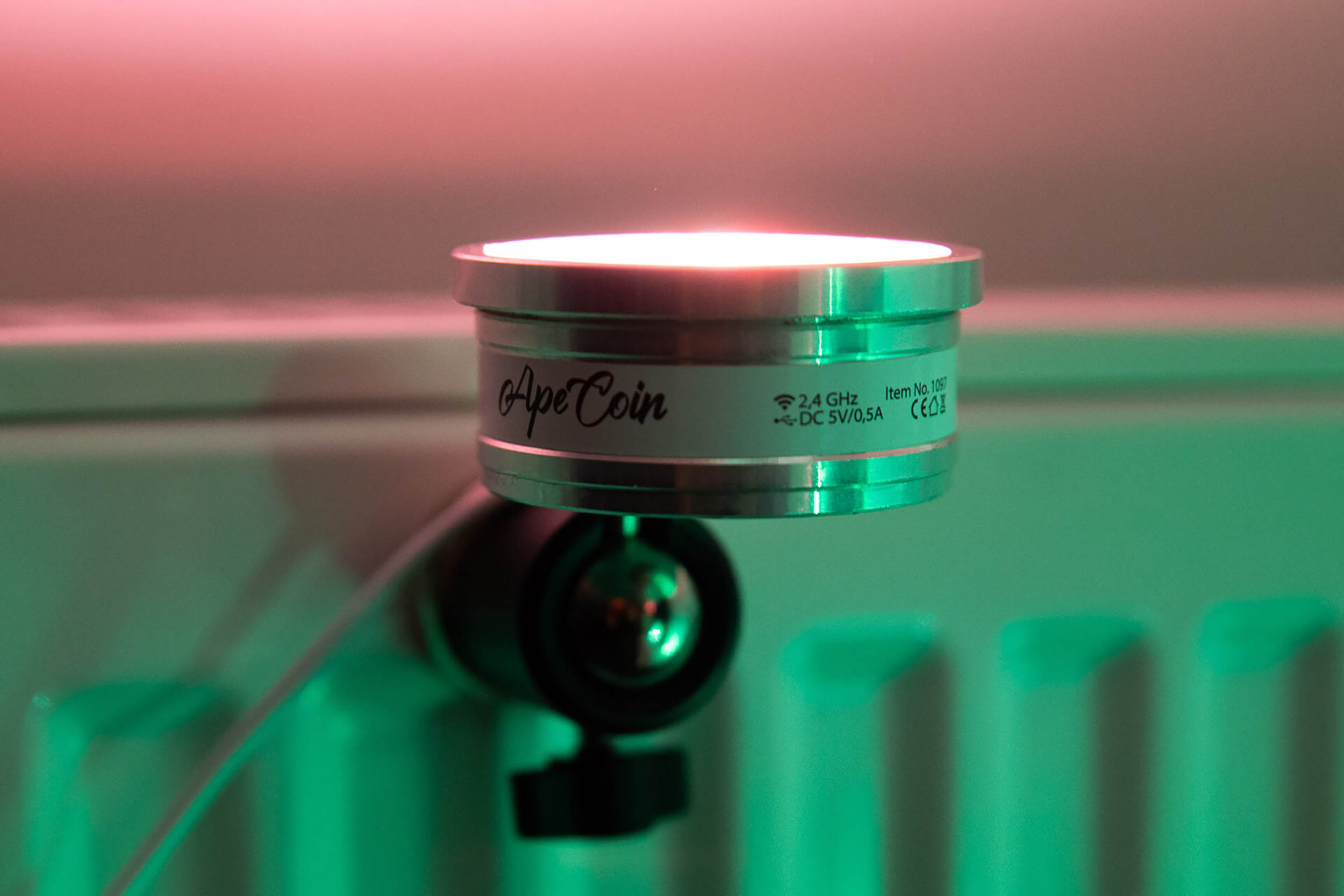 Ape Labs Coin 2.0 Compact RGBaW LED Uplight and Spotlight Fixture by Ape Labs