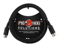 Pig Hog PMID06 5-Pin Black MIDI Cable - 6 FT by Pig Hog
