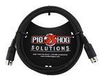Pig Hog PMID06 5-Pin Black MIDI Cable - 6 FT by Pig Hog