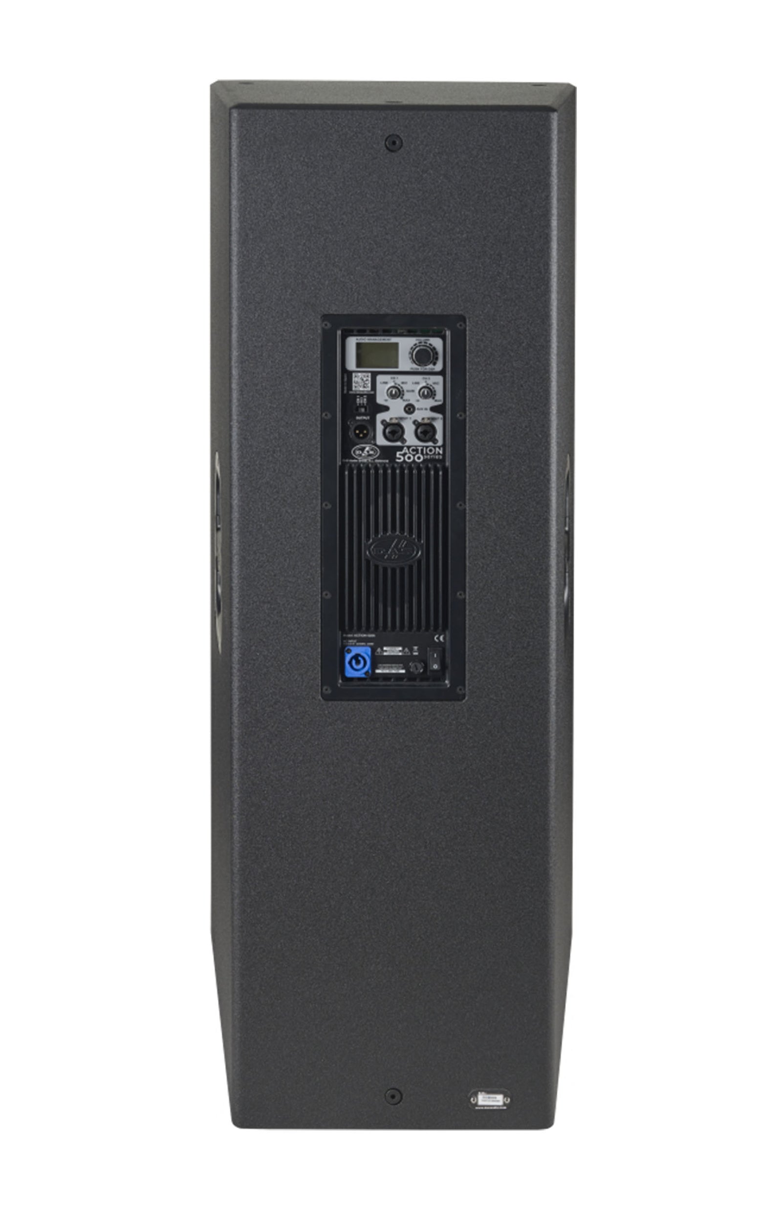 DAS Audio ACTION-525A, Two-Way Dual 15-Inch 1000W Powered Portable PA Speaker with DSP Processor - Black by DAS Audio