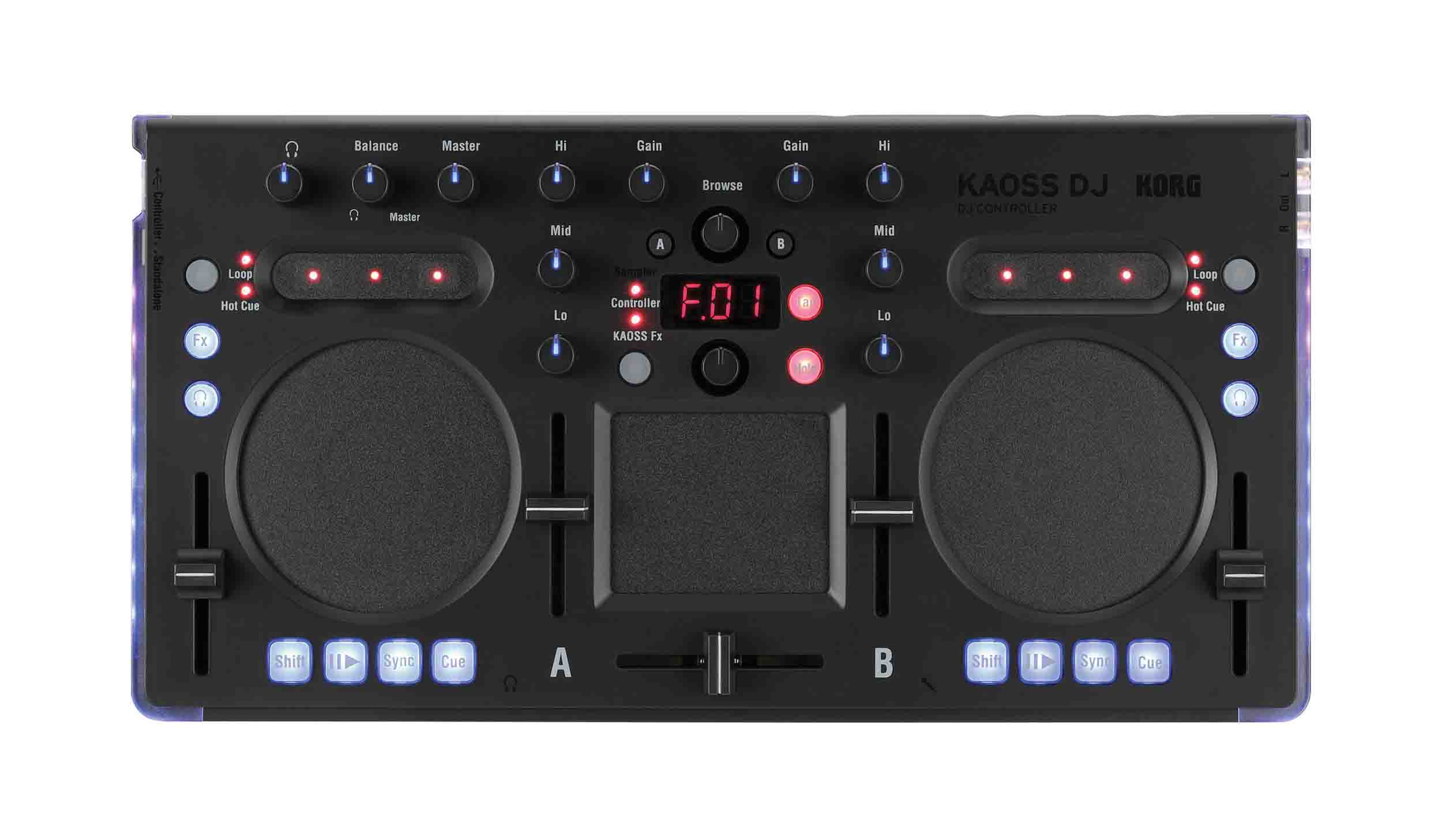 Korg KAOSSDJ USB Standalone DJ Controller by Korg