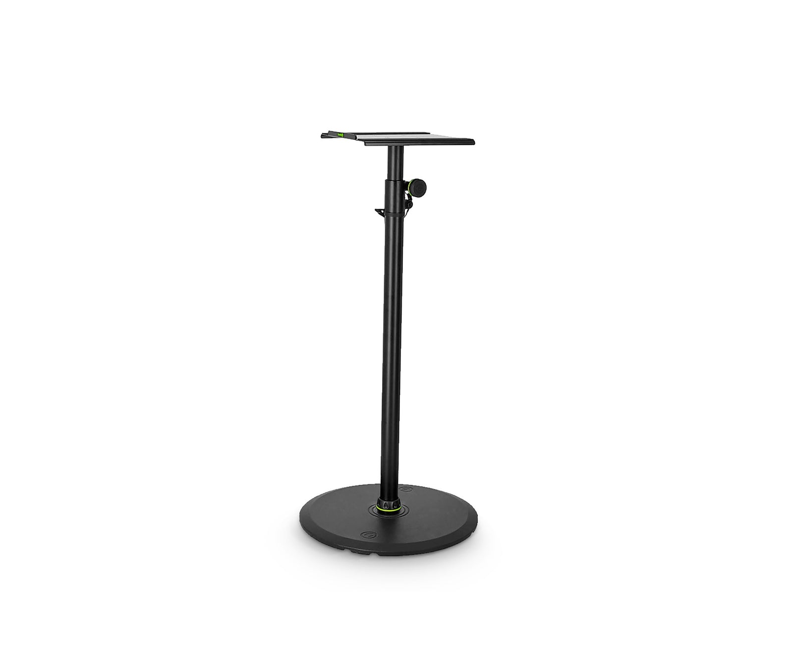 Gravity SP 3202 LR B, Studio Monitor Speaker Stand with Large Round Base by Gravity