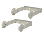 RCF V-BR 007 W, Pair of Brackets for Vertical Wall Mounting of 10-Inch Compact M 10 Cabinets - White by RCF