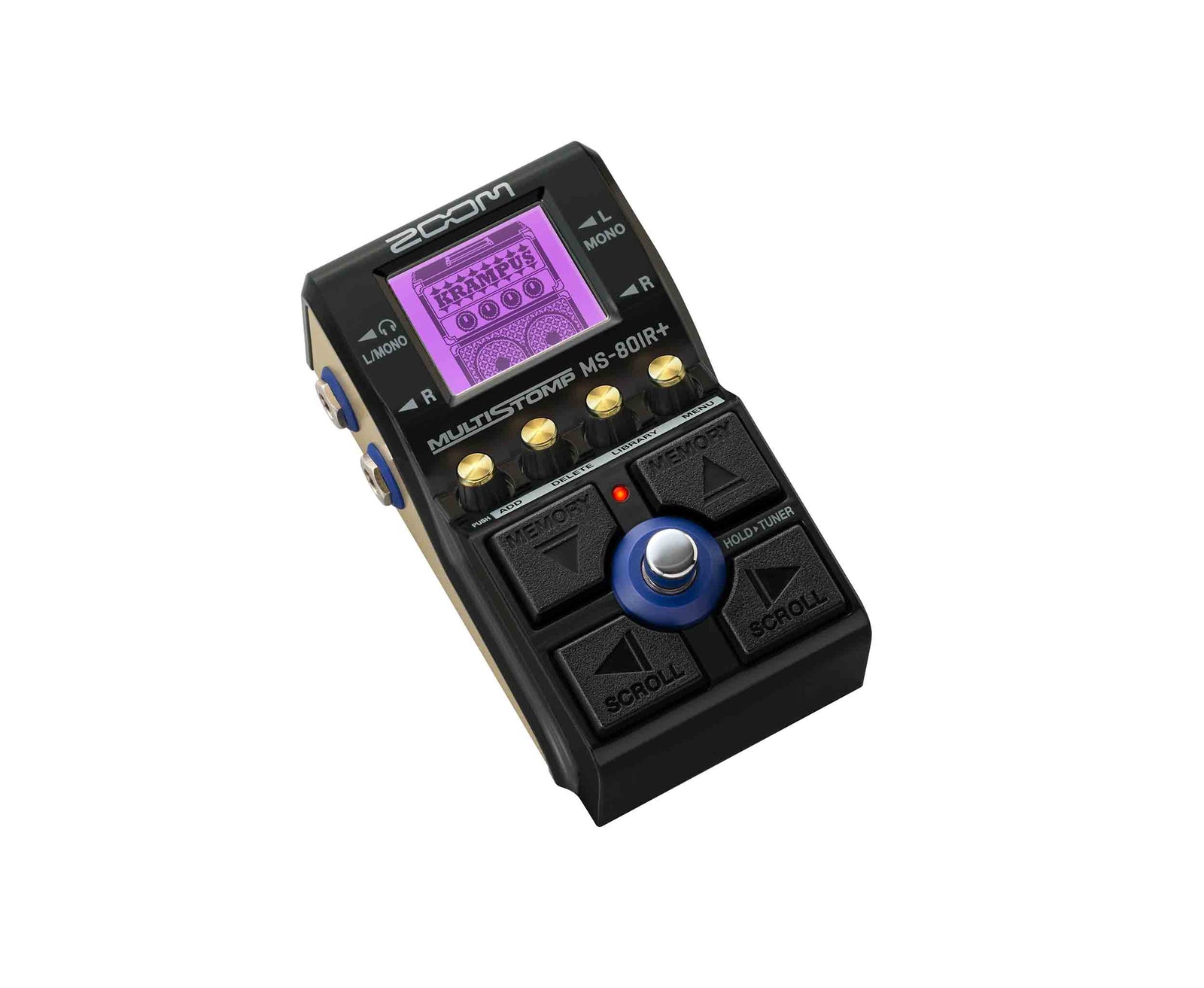 Zoom MS-80IR+ MultiStomp Guitar Multi-Effects Pedal by Zoom