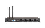 ADJ Lighting PC415X, 4-Port Wireless DMX/RDM Splitter with 512 Channels and 5-Pin XLR Outputs - Black by ADJ