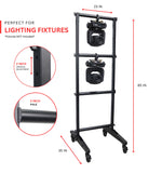 ProX X-ALTO7FT, 7FT Lighting Fixture Moving Head U-Grid Module with 4 Adjustable Bars by ProX Cases