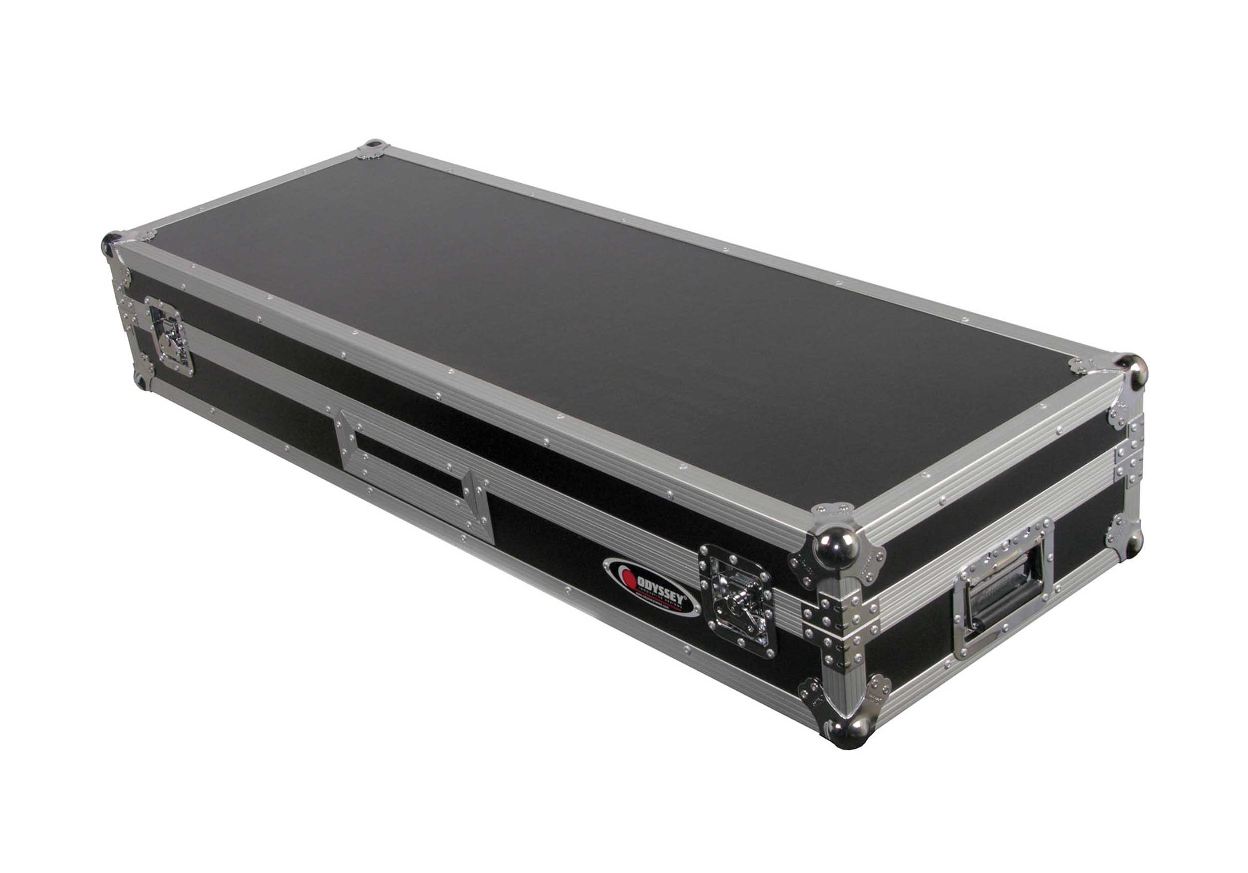 Open Box: Odyssey FZDJ12W 12" Format DJ Mixer and Turntables Flight Coffin Case with Wheels by Odyssey