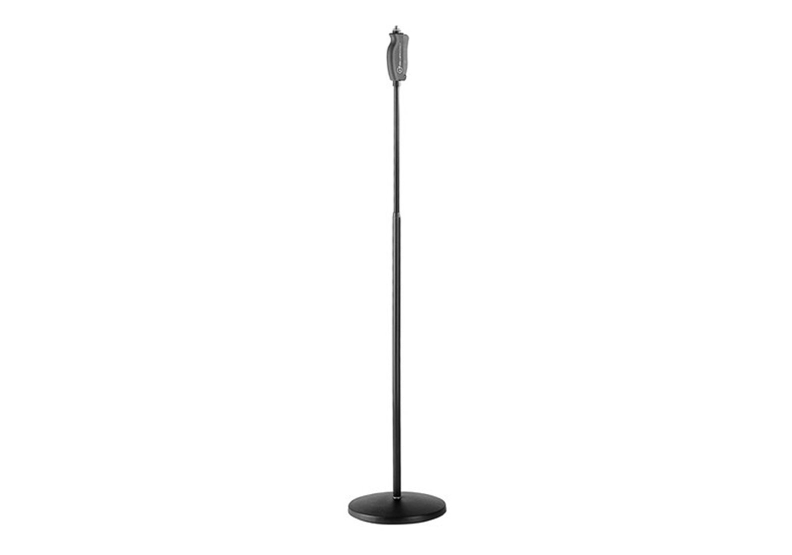 K&M 26085 One-Hand Adjustable Microphone Stand - Black by K&M