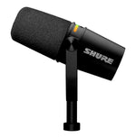Shure MV7+-K-BNDL Podcast Microphone Bundle - Black by Shure