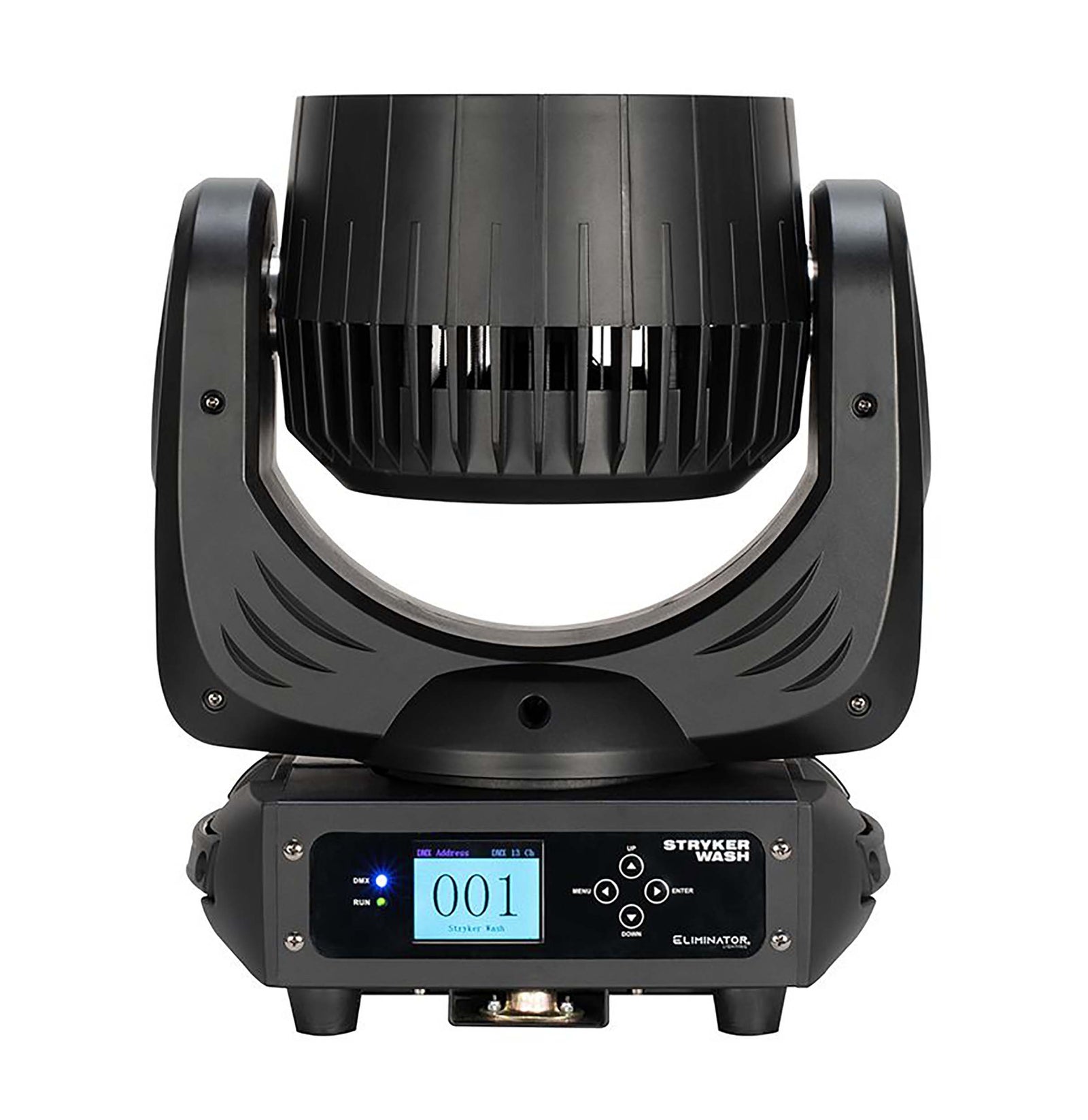 Eliminator Lighting Stryker Wash, RGBW LED Moving Head Fixture with Motorized Zoom - 228 Watt by Eliminator Lighting
