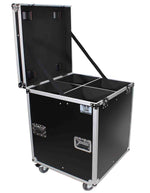 ProX XS-SRC4X4W Road Case for 4x Leko Style ETC Source Four Par Can Ellipsoidal Light Fixtures by ProX Cases