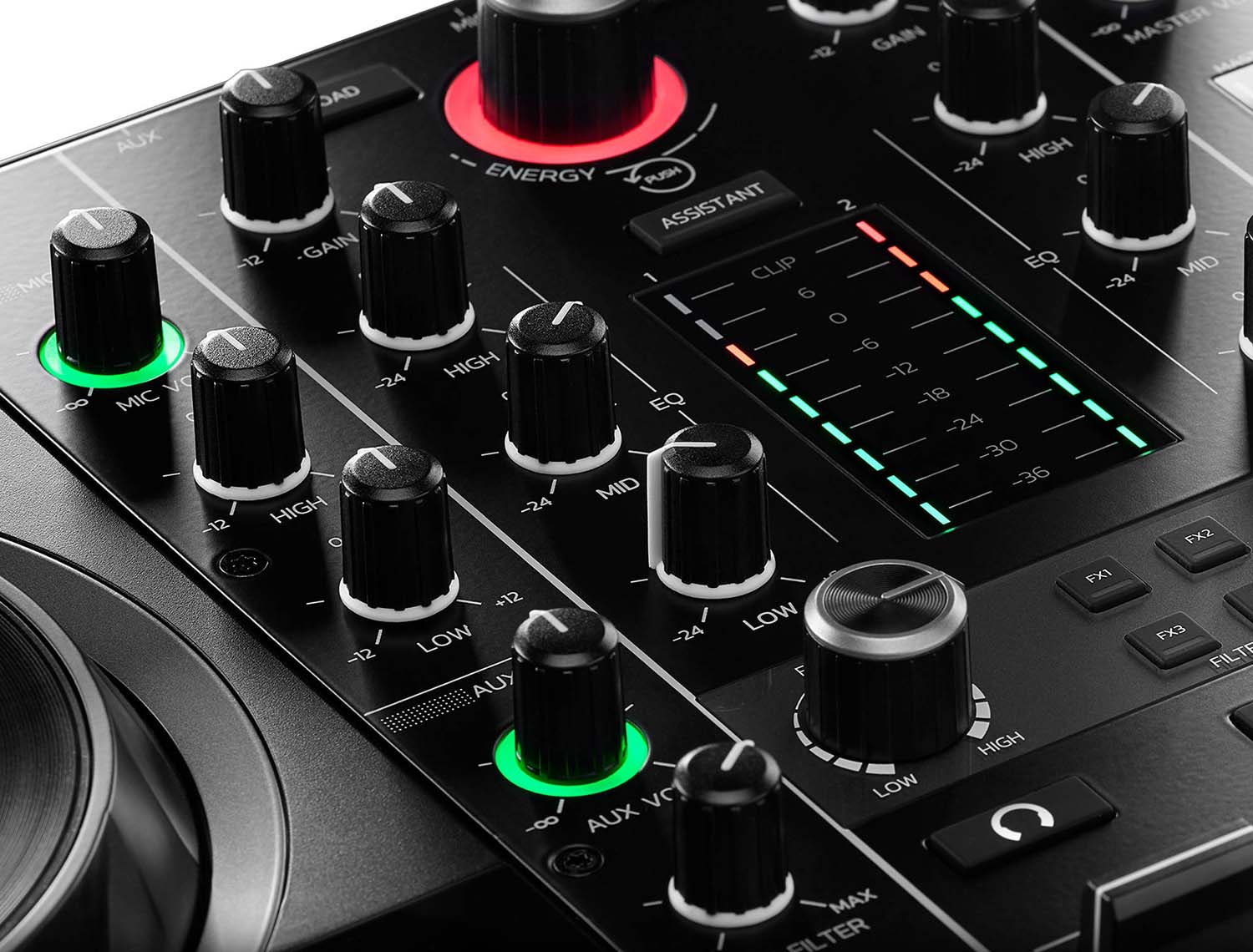 Hercules DJControl Inpulse 500, 2-Channel DJ Controller