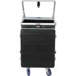 Gator Cases GRC-10X12 PU, 10U Top and 12U Side ATA Molded PE Pop-Up Console Rack by Gator Cases