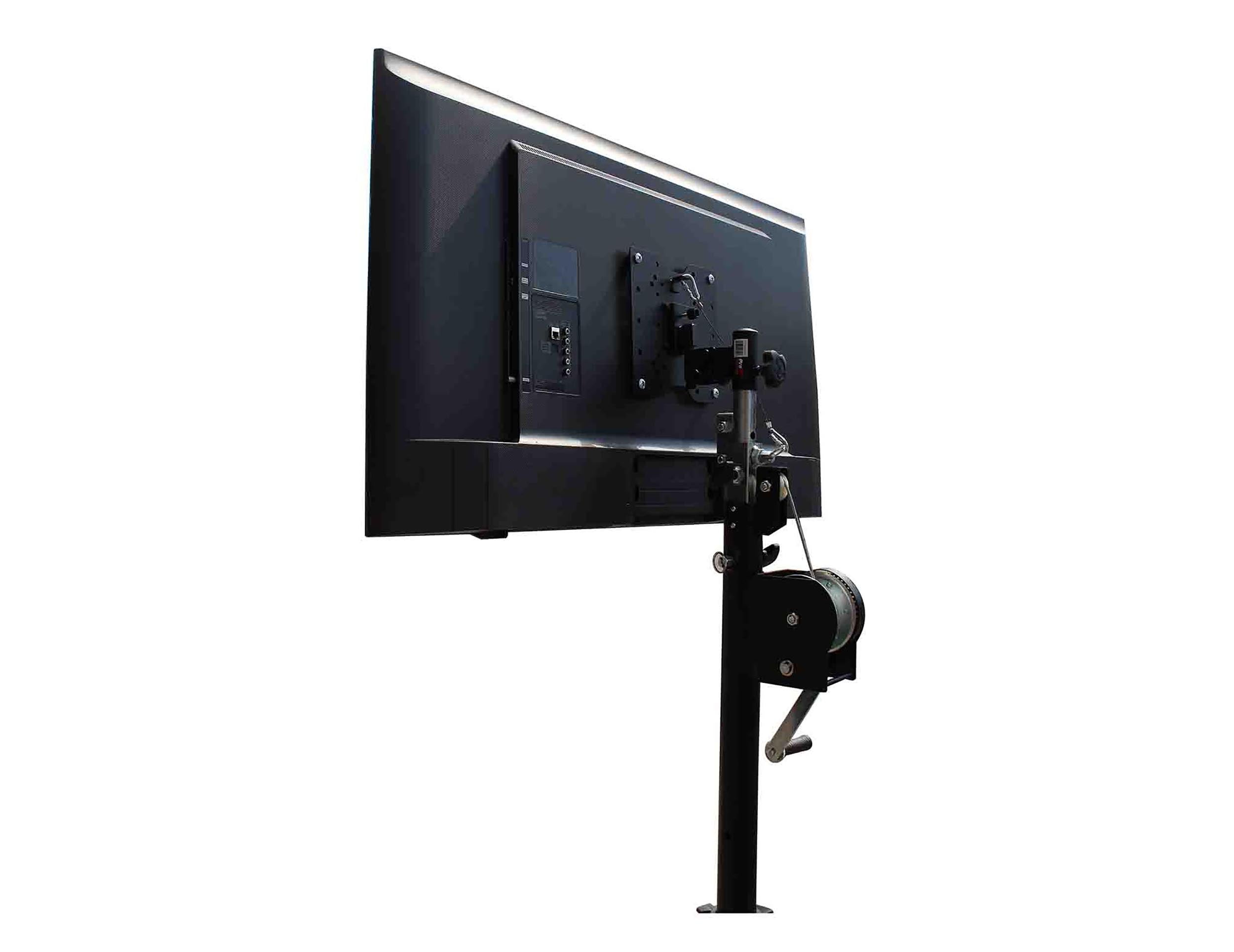 ProX XT-MEDIAMOUNT X6, DJ Package Universal 32" to 80" TV Bracket Clamp with Vesa Mount for F34 F32 and 12" Bolt Truss or Speaker Stands - Set of 6 by ProX Cases