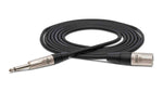 Hosa HPX-0, Unbalanced ¼-Inch TS Male to 3-Pin XLR Male Audio Cable by Hosa