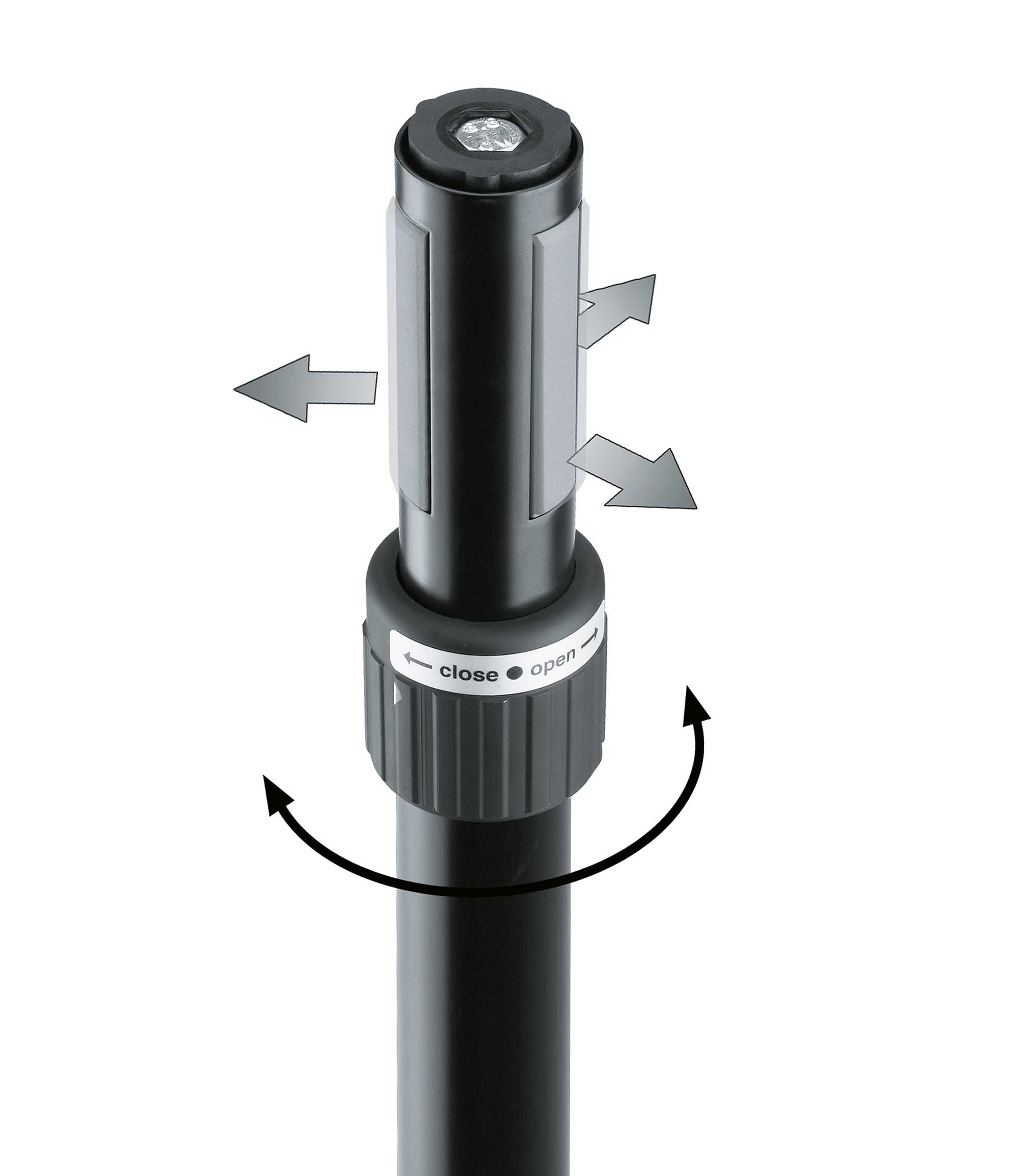 K&M Speaker Tilt Connector with Ring Lock - Black