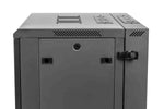 Gator Cases GRW2009508, 9U Sectional Wall Rack with Steel Door - 21″ Deep by Gator Cases