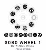 ADJ Focus Hybrid, LED Moving Head Lighting Fixture - 200 Watt by ADJ