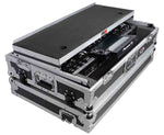 ProX XS-XDJRX3 WLT Flight Case for Pioneer XDJ-RX3, DDJ-REV5 DJ Controller with Laptop Shelf 1U Rack Space and Wheels by ProX Cases