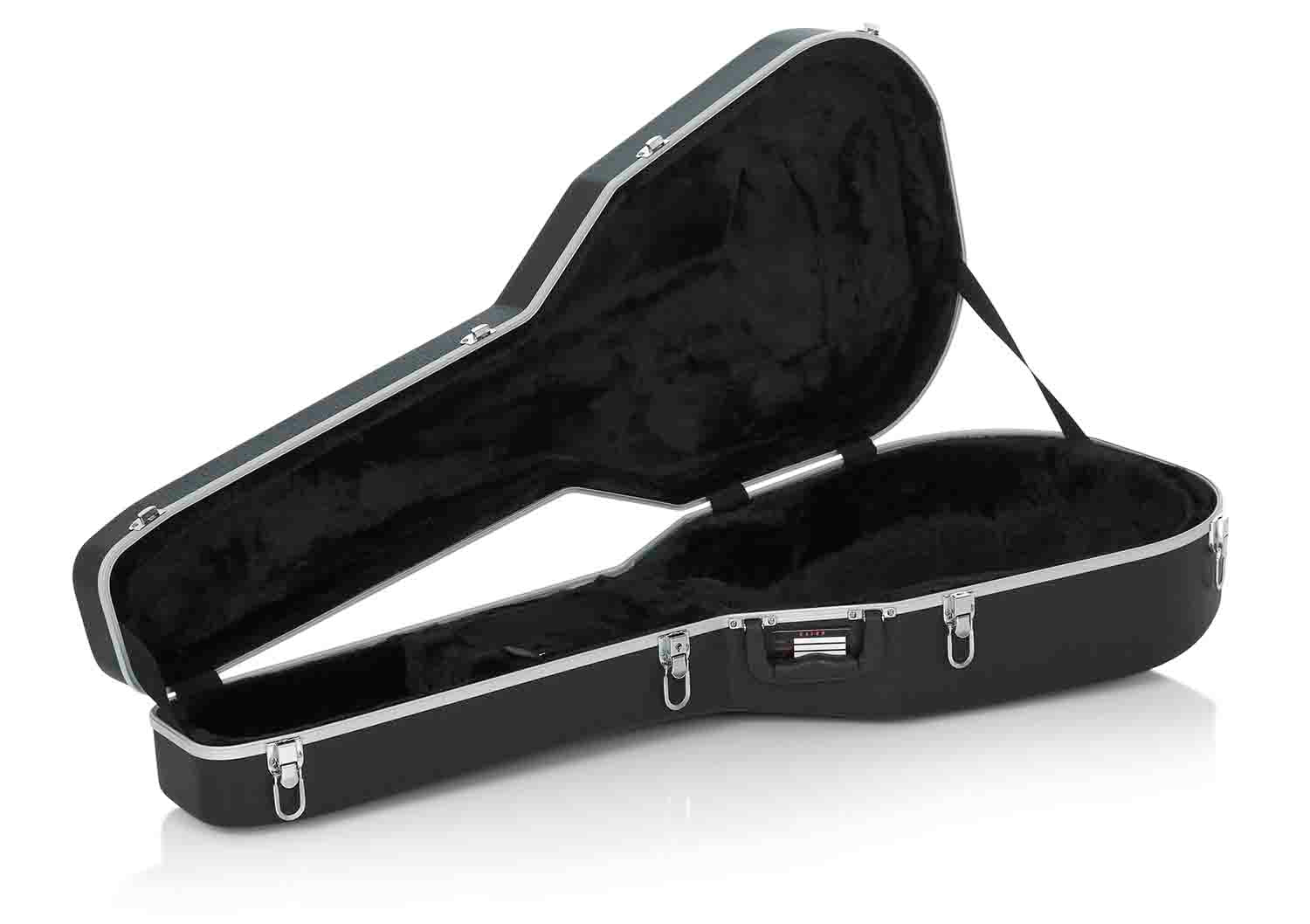 Gator Cases GC-DEEP BOWL Deluxe ABS DJ Case for Deep Contour and Mid-Depth Round-back Guitars by Gator Cases