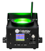 Colorkey CKU-7050, 2 Pack of AirPar COB QUAD Wireless Battery Powered Chip-on-Board Wash Light by ColorKey
