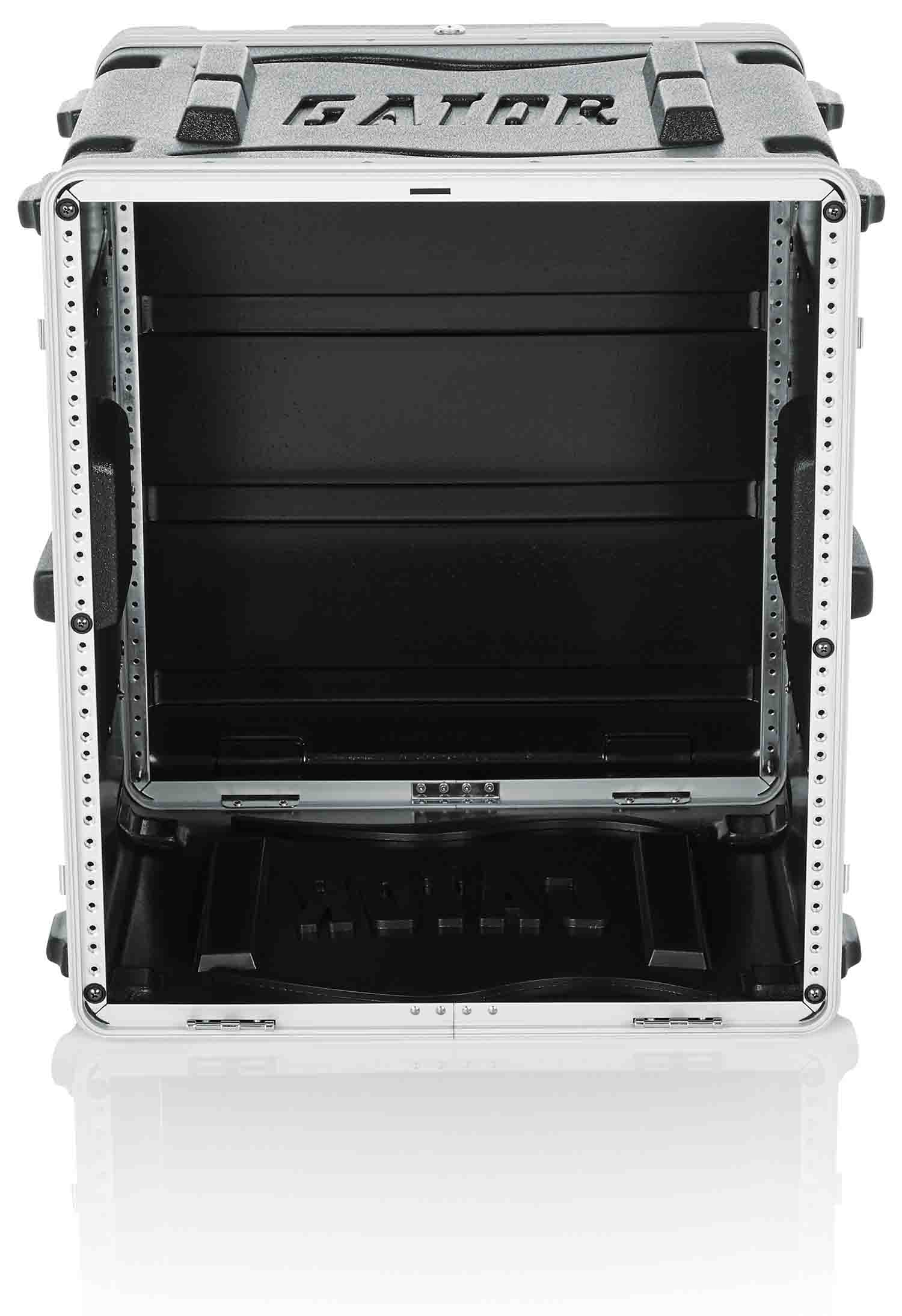 Gator Cases GR-12L Standard Molded 12U Audio Rack Case 19″ Deep by Gator Cases