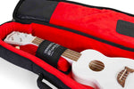 Gator Cases GT-UKE-SOP-BLK Transit Guitar Gig Bag for Soprano Ukulele - Black by Gator Cases