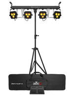 Chauvet DJ 4BAR LT QuadBT ILS Pack and Go Wash Lighting Systems with ILS by Chauvet DJ