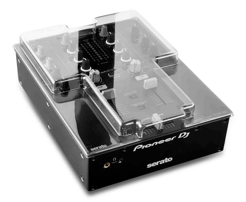 Decksaver Cover DS-PC-DJMS3 For Pioneer DJM-S3 DJ Mixer by Decksaver