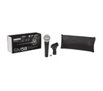 B-Stock: Shure SM58-LC Dynamic Vocal Microphone with Stand Adapter and Zippered Carrying Case by Shure