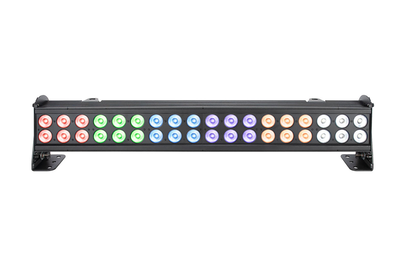 Elation Seven Batten 42, 36 x 25-Watt RGBAWL+UV LED Batten Fixture - 1 Meter by Elation