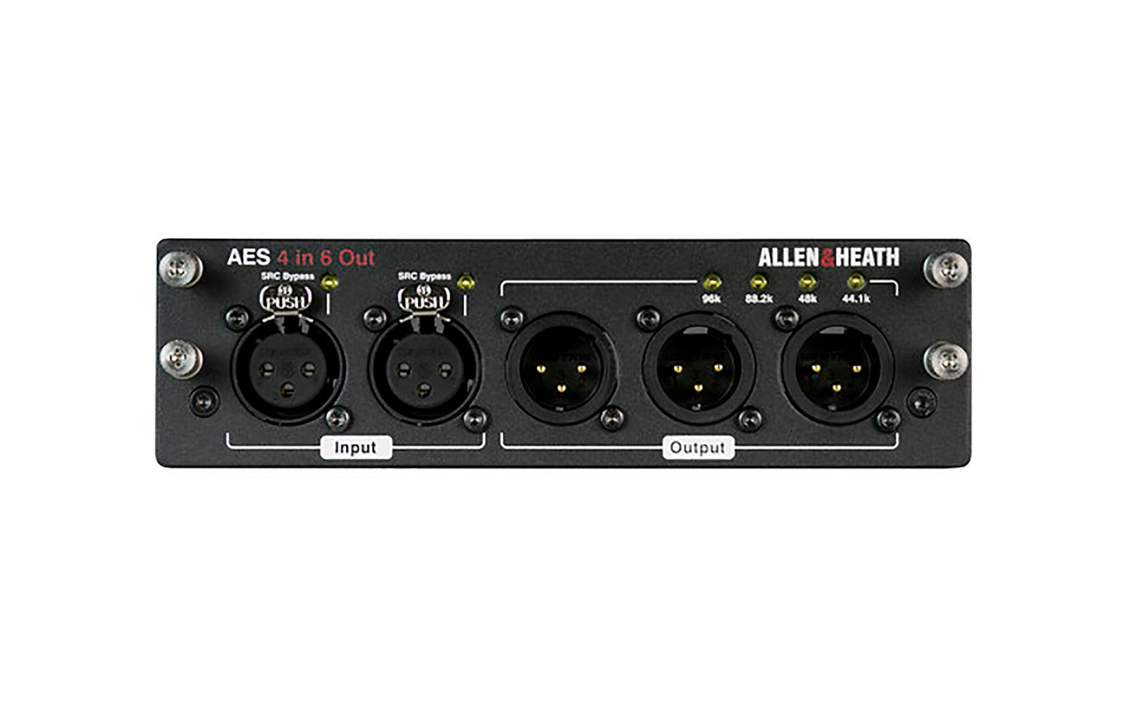Allen & Heath AH-M-DL-AES4I6O-A Module with 4 Inputs/6 Outputs and SRC - 32 kHz - 192 kHz by ALLEN & HEATH